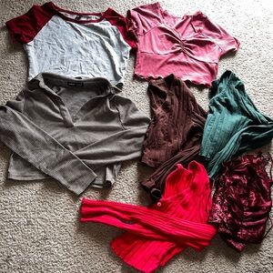 7 Pack of Women's Tops (read description)